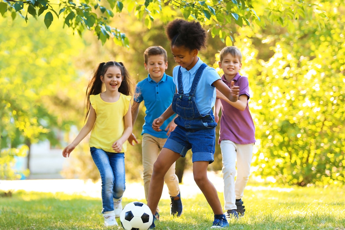 Outdoor Play Gets Them Active & Energized Daily